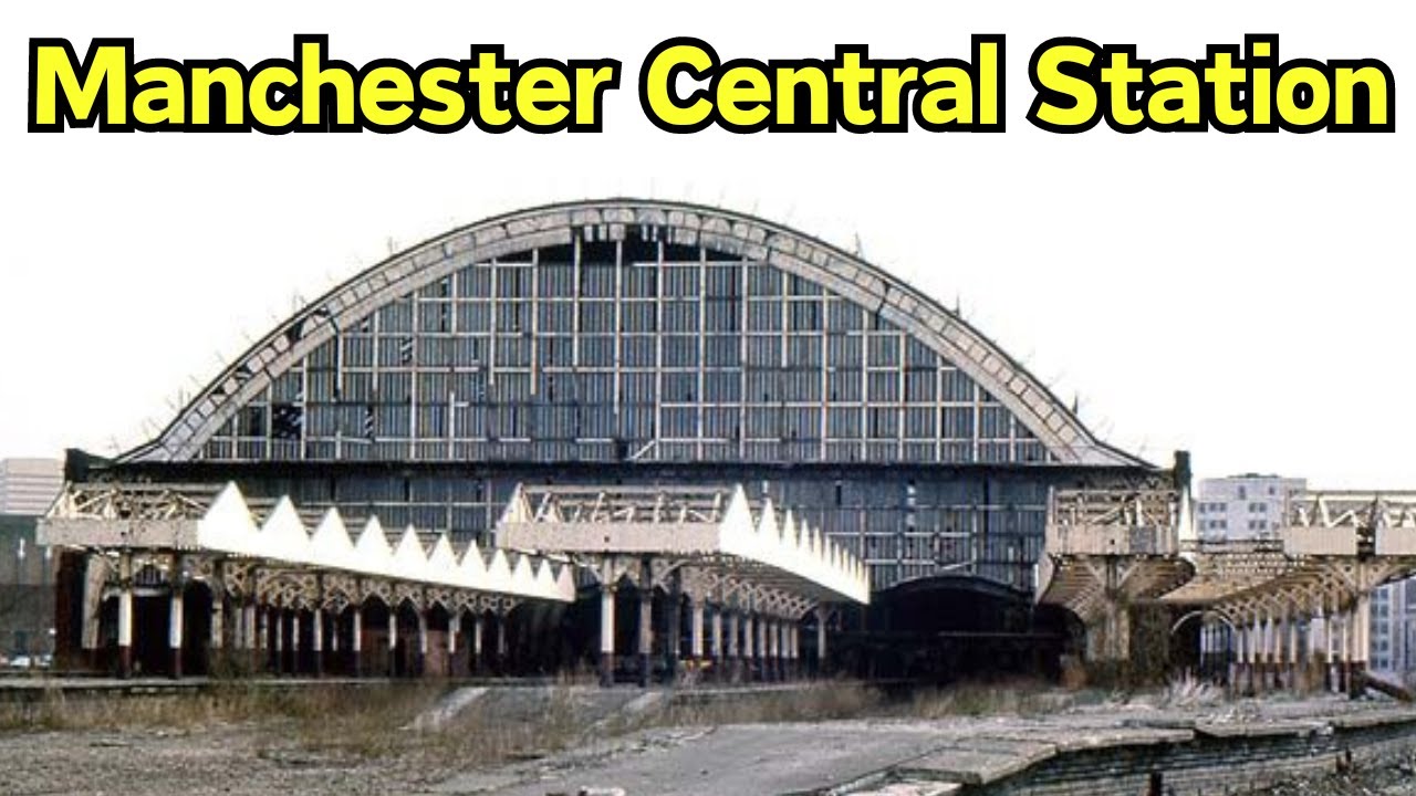 Manchester Central Station: From Railway Hub to Convention Centre #fyp #manchester #railwaystations
