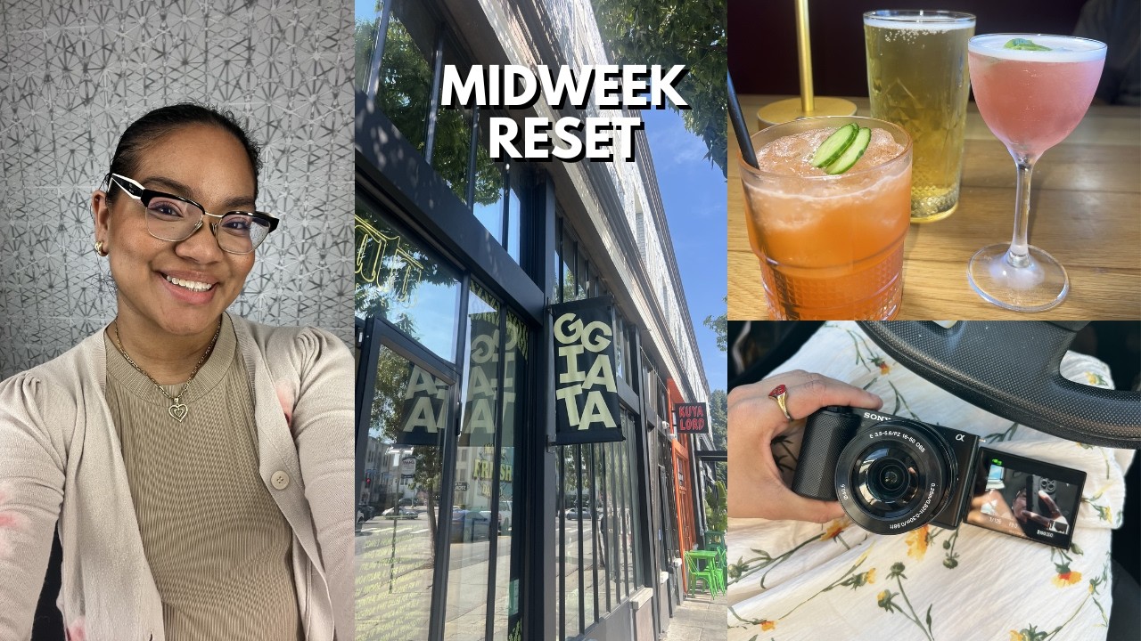 Midweek Reset Vlog 🥹 | emotional day, getting my life together & lunch with friends