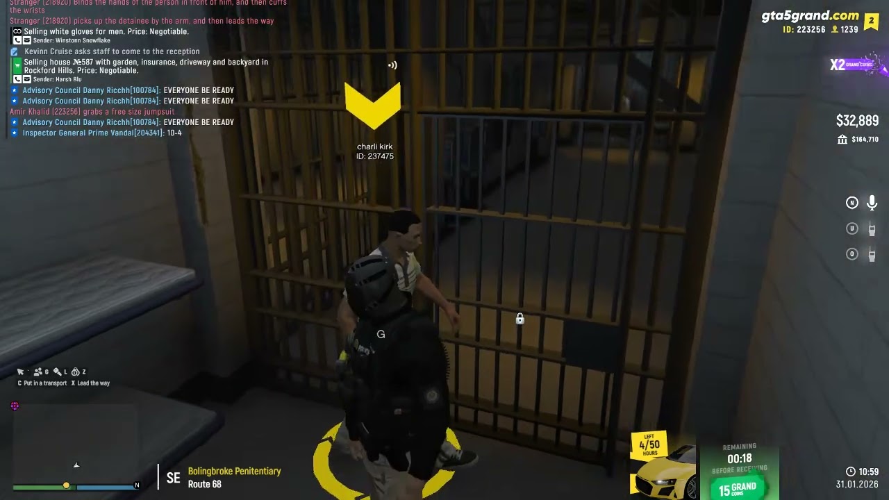 10-15 (Trespasser and Wanted). 31-01-2026. Time: 10:55