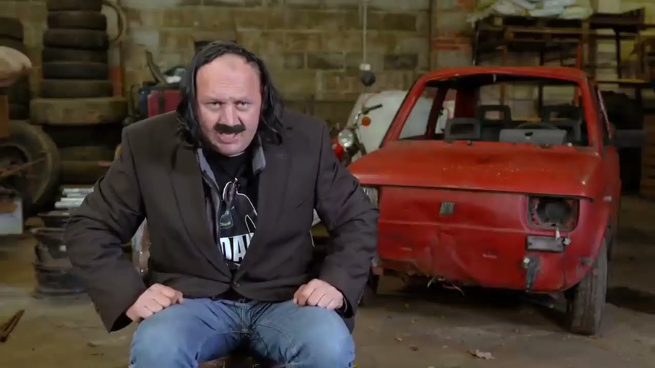 #26 Adam Mechanik - spuszcza paliwo z tir&oacute;w oraz pr&oacute;ba odpalenia Malucha