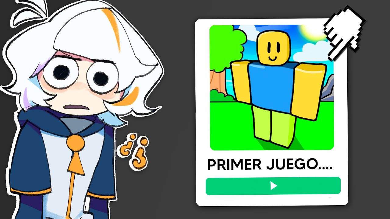 JUGUÉ EL PRIMER JUEGO DE ROBLOX 🤩😮