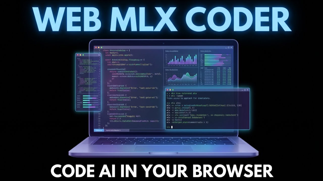 Web based Coder / IDE with local AI Agents via MLX on Apple Silicon