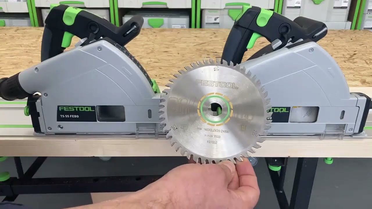 Новинка! Погружные дисковые пилы TSC 55 K и TS 55 F