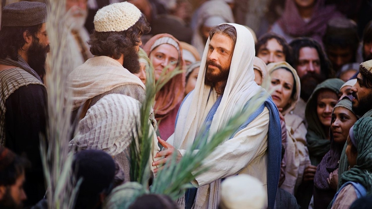 Jesus teaches in the Temple during the Feast of Tabernacles