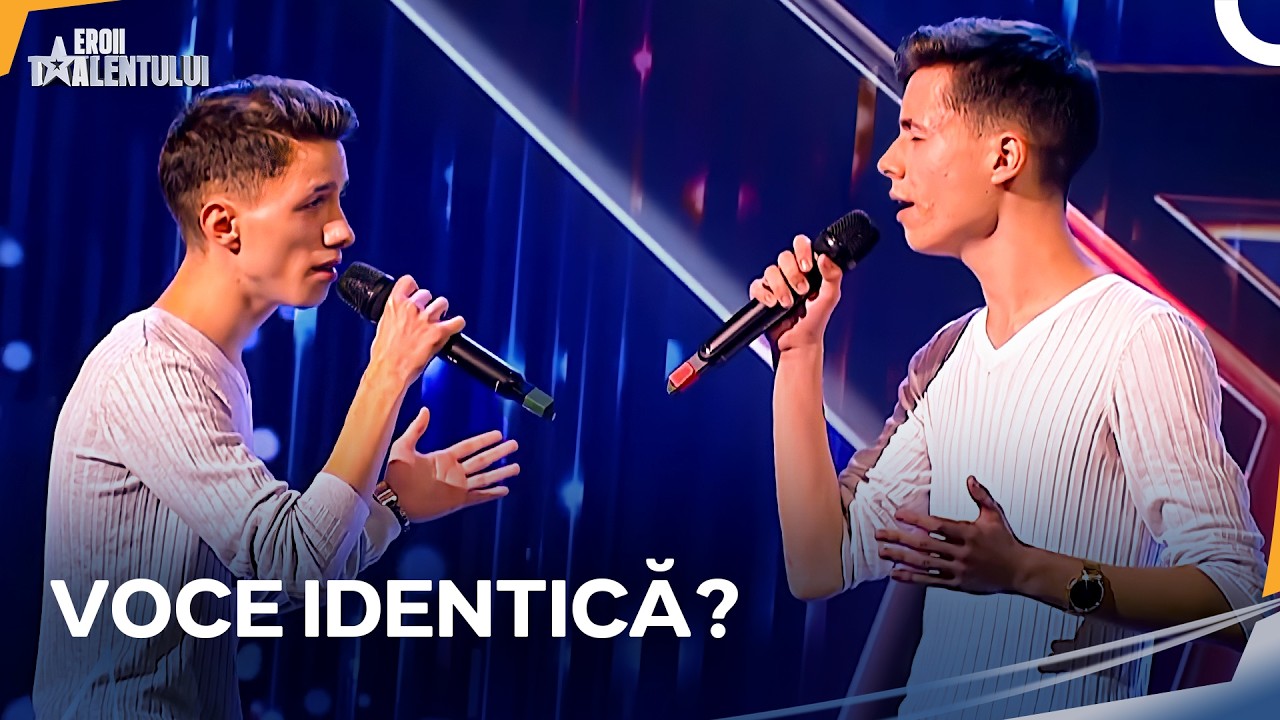 Vezi Cum Sună Armonia Perfectă Dintre Doi Frați Gemeni! | Romanii au Talent