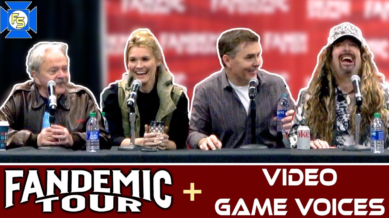 VIDEO GAME Voice Actor Panel – Fandemic Dead 2022