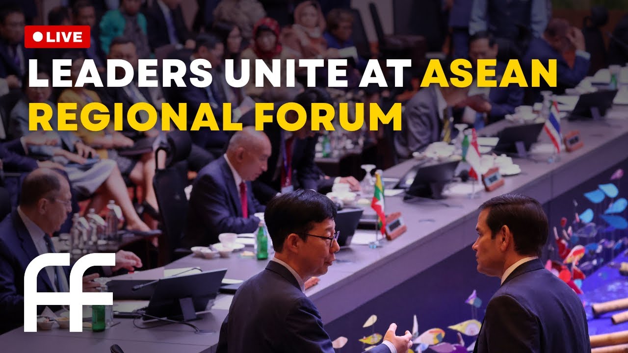 LIVE: Leaders Unite at ASEAN Regional Forum | Factual Flow