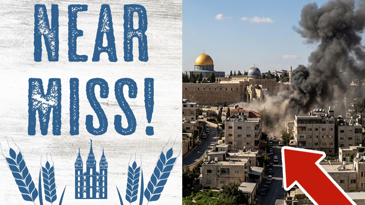 Iran Tried Hitting the Temple Mount? They Got Very Close . . .