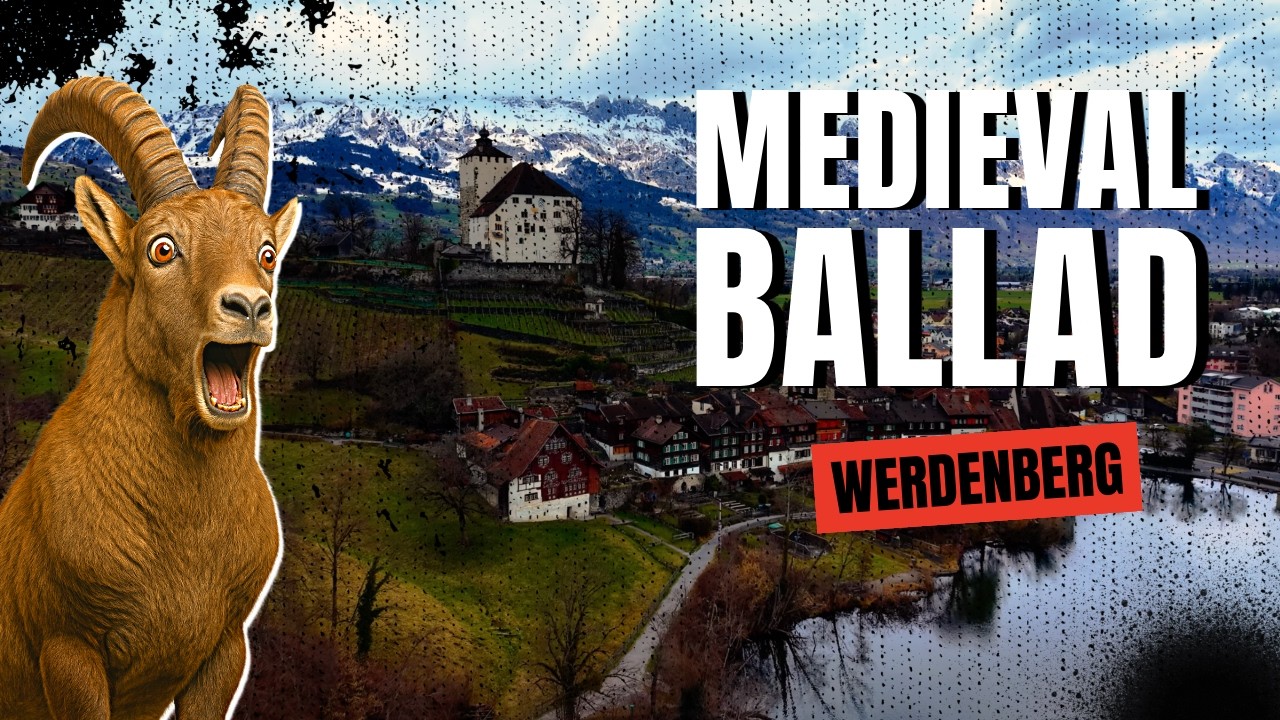 🇨🇭 Werdenberg Castle Switzerland 4K Drone | Medieval Song “Crown of the Silent Valley”