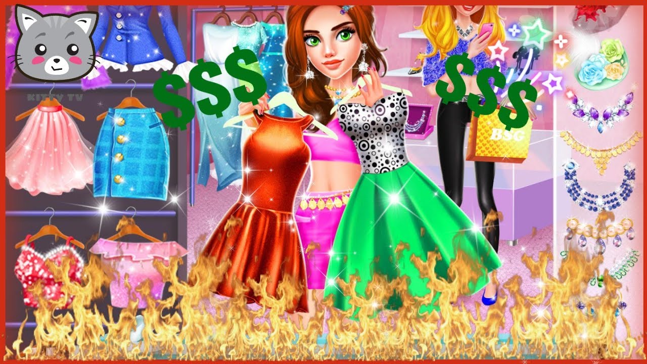 Rich Girl Mall - Shopping Game CoCo Play by TabTale Gameplay | Kitty tv