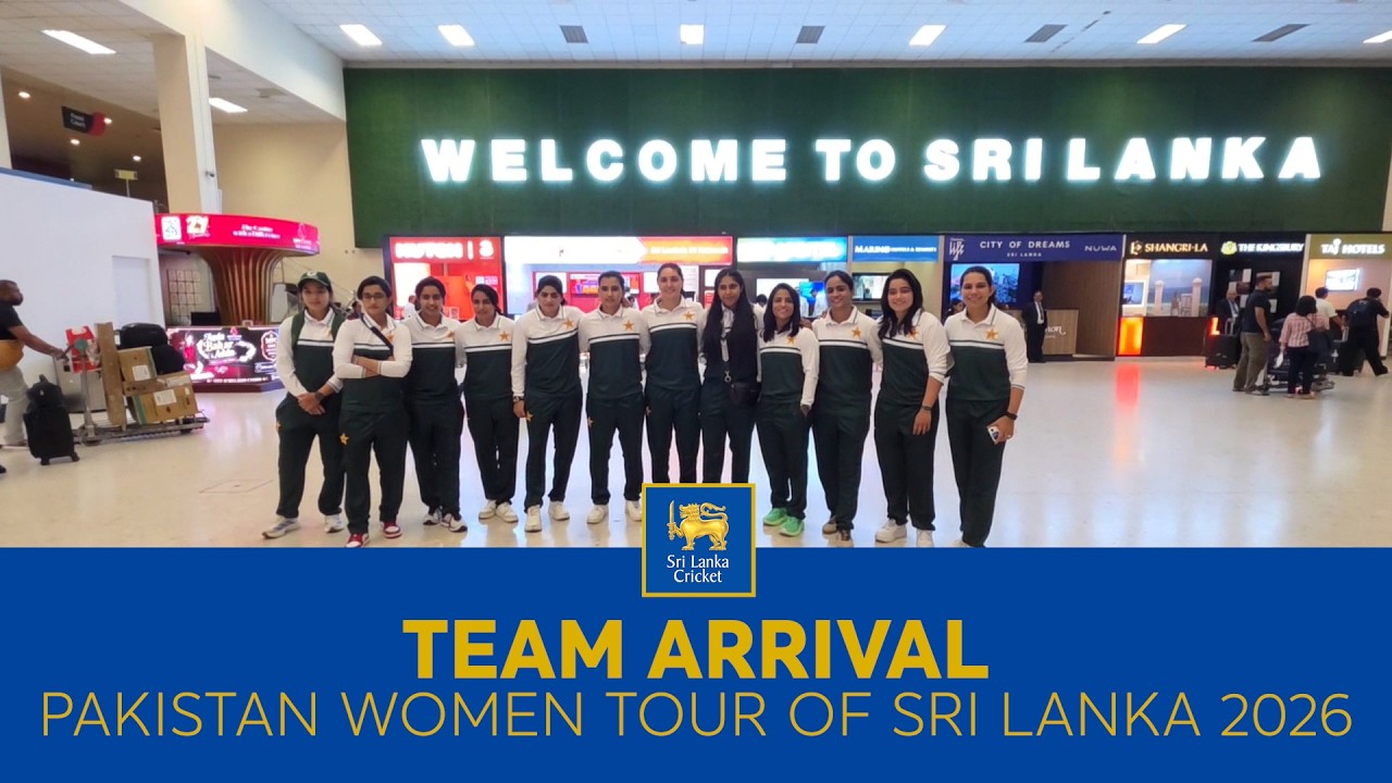 Pakistan Women's Team Arrival | Pakistan Women tour of Sri Lanka 2026