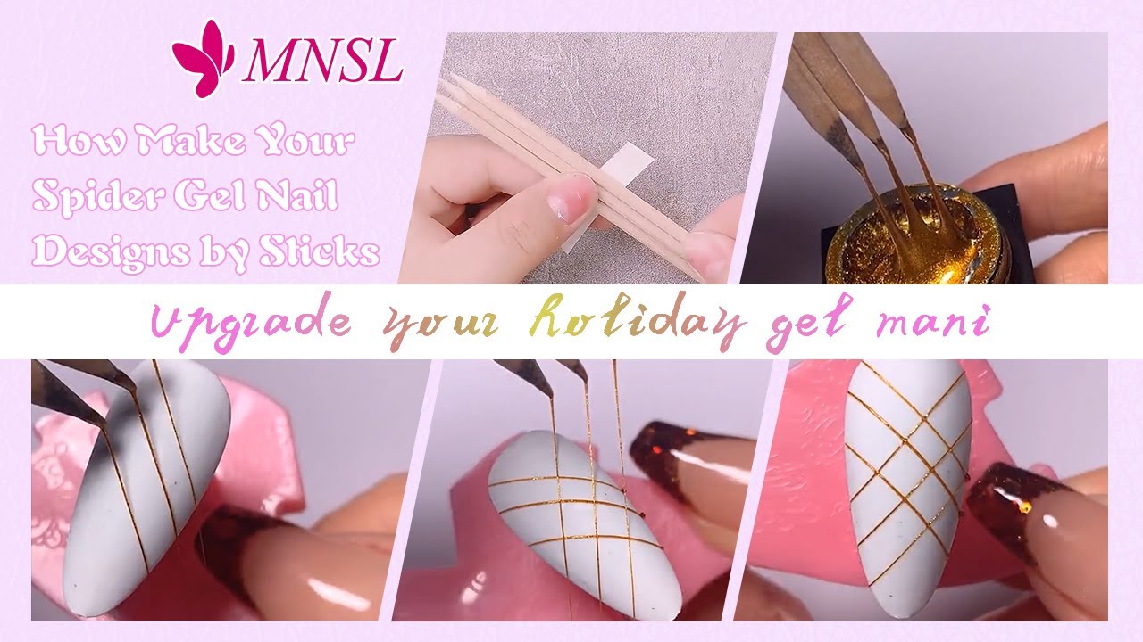 How to do spider nail with missnail's spider gel