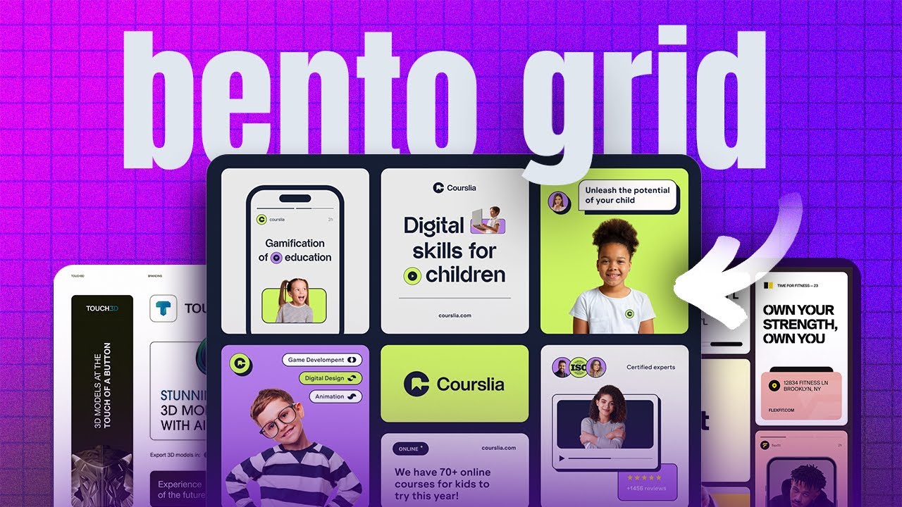 Bento UI in 3 mins - Web Design Trend Worth Learning!