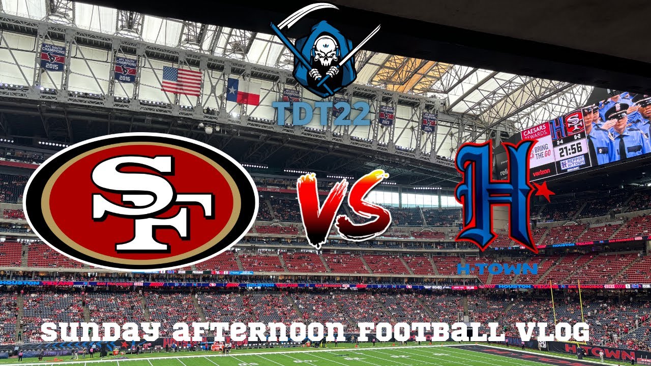 San Francisco 49ers vs Houston Texans vlog highlights | 10-26-2025 | #htown