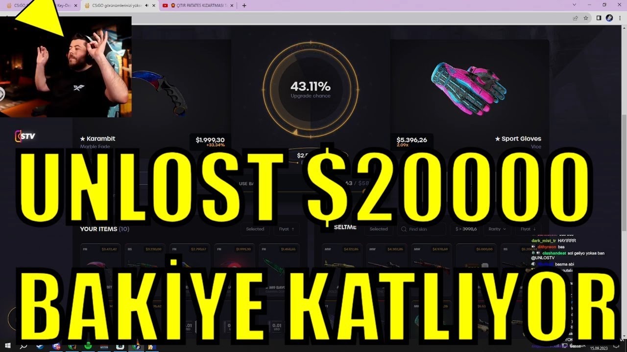 UNLOST - 20000$ Kaybedip Come Back Atıyor #keydrop