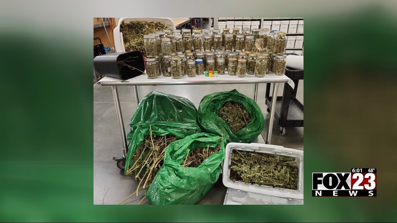 Video: Tulsa Police say they found 12 pounds of marijuana in possession of two people who robbed