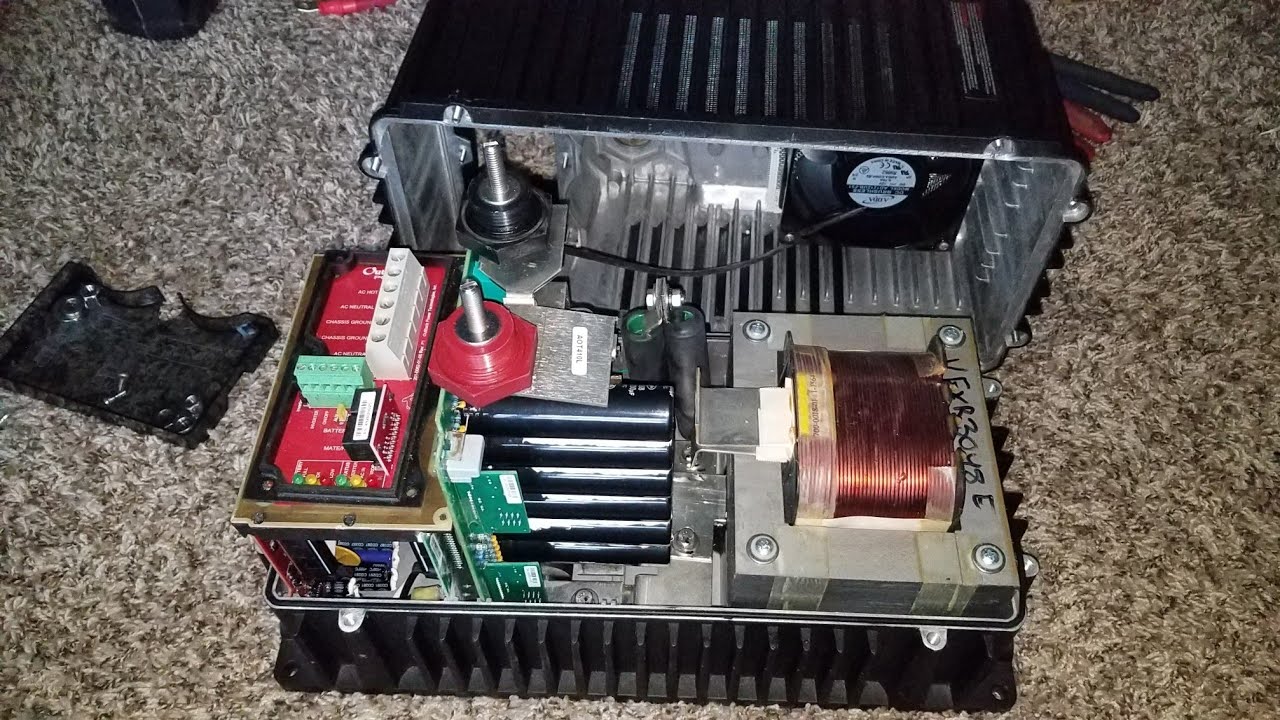 INSIDE THE OUTBACK POWER SYSTEMS 48 VOLT INVERTER CHARGER
