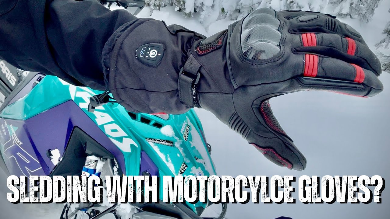 Savior Heated Goat Leather Gloves - Tested Snowmobiling
