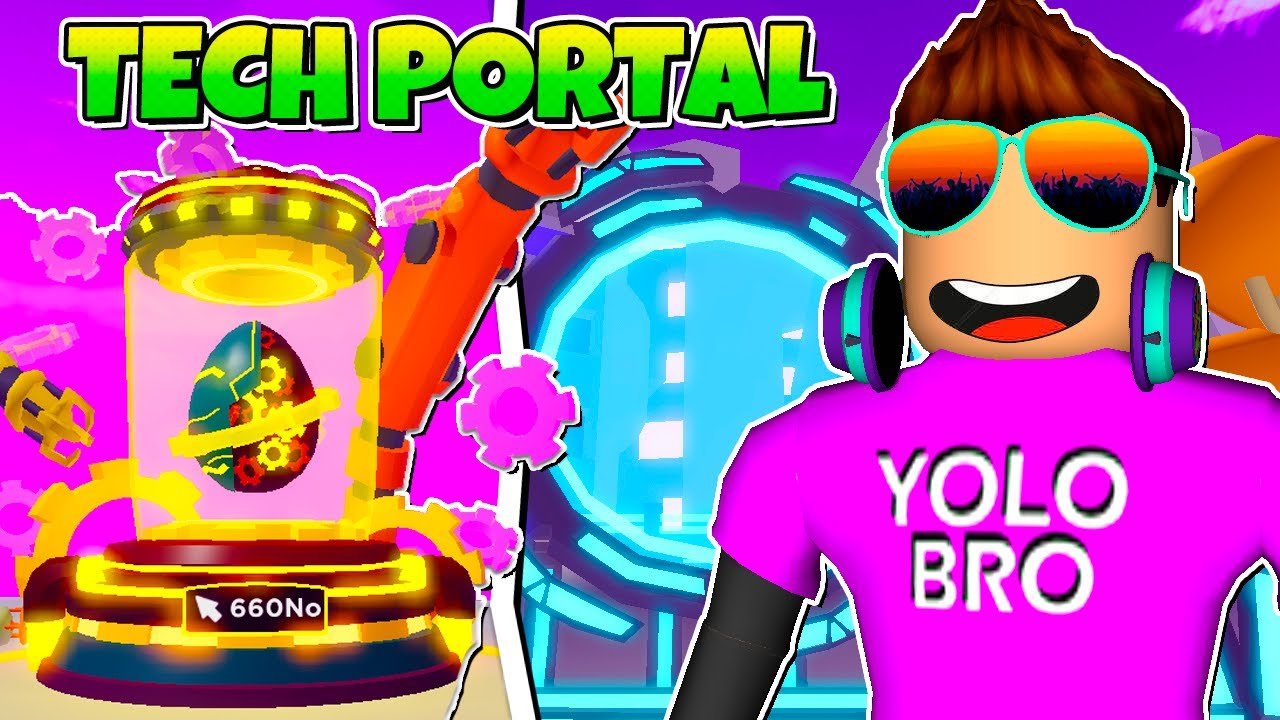 ОБНОВЛЕНИЕ TECH PORTAL В CLICKER SIMULATOR В РОБЛОКС! ROBLOX