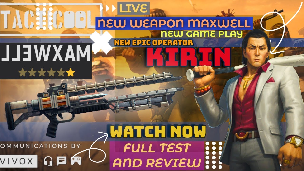 TACTICOOL |  THE NEW TAMM IS OUT.. TEST & REVIEW  !JOIN ME🔥🔴LIVE! #442