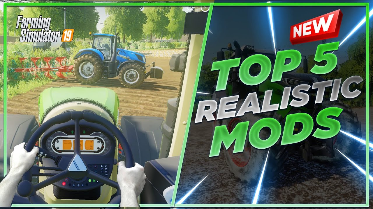 Farming Simulator 19'da EN İYİ GER&Ccedil;EK&Ccedil;İ 5 MOD!