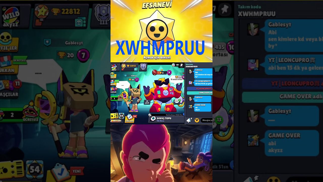 Brawl Stars Oynuyoruz - Canlı Yayın - Live
