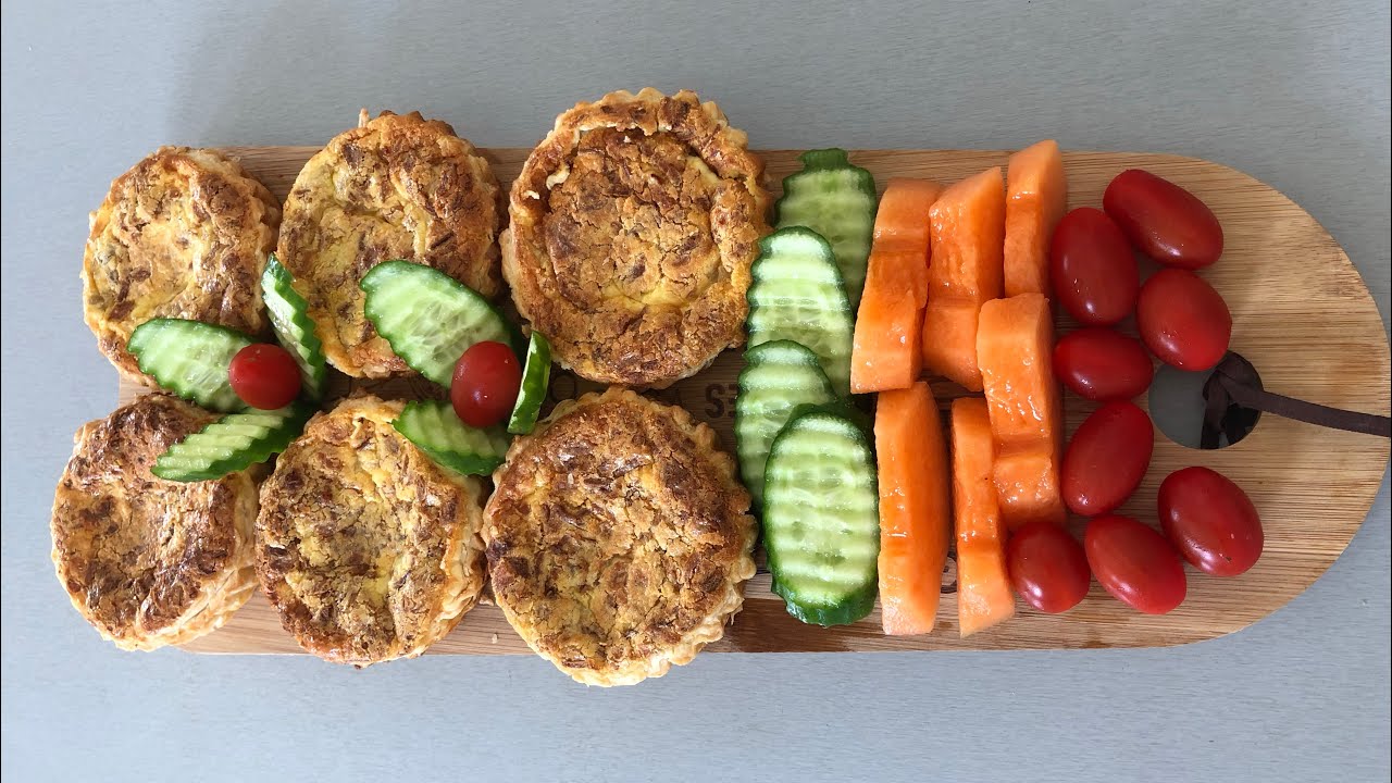 Mini quiches au thon/ميني كيش بالتونة