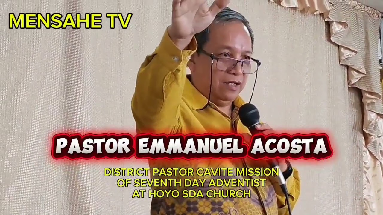 TRUE BAPTISM BY PASTOR MANNY ACOSTA #baptism #sda 