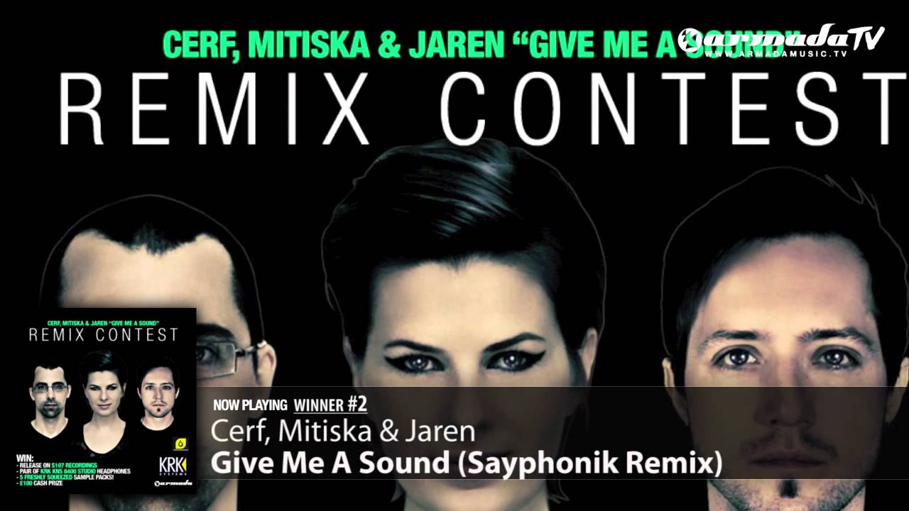 Winners of the 'Give Me A Sound' Remix Contest announced!