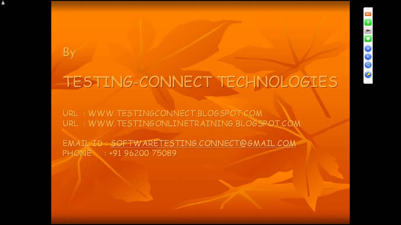 QTP TESTING FREE VIDEO TYPES OF AUTOMATION TOOLS TUTORIAL