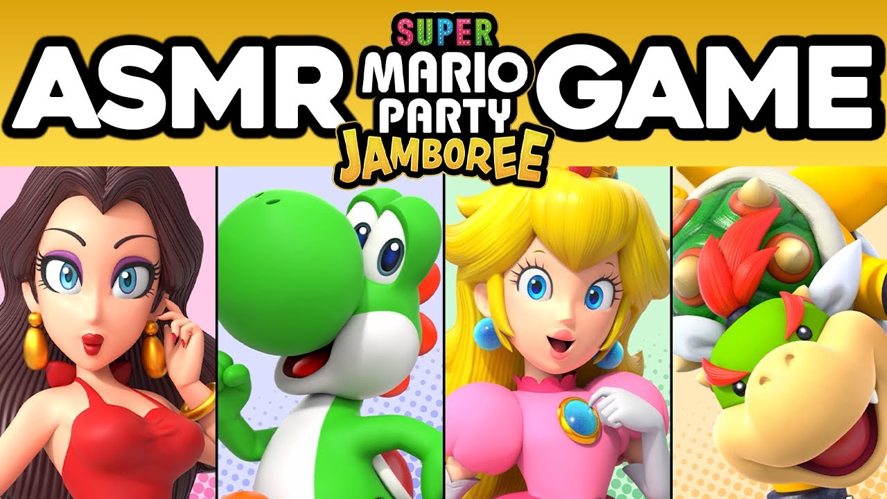 Super Mario Party Jamboree - Mega Wiggler's Tree Party - Soft Spoken ASMR For Sleep