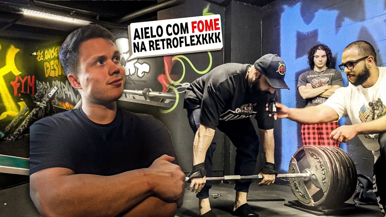 TREINO DOS GURI NA RETROFLEX -Aielo passando fome...
