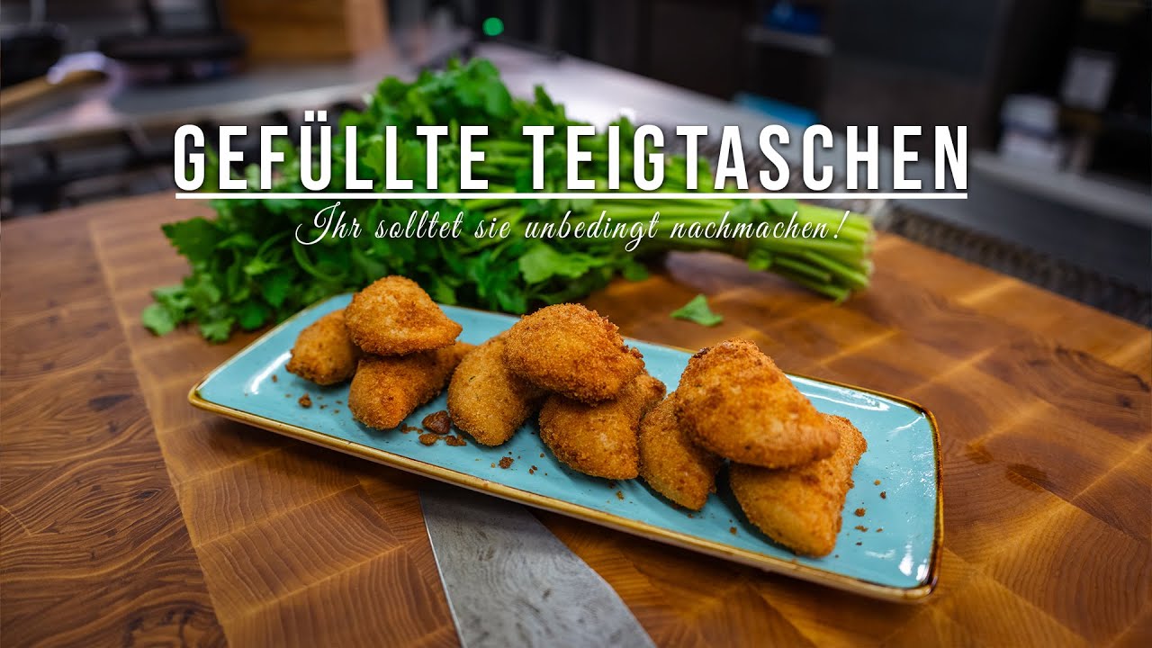 Gefüllte Teigtaschen - Kochen im Tal