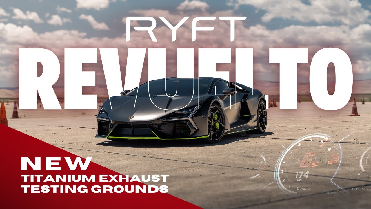 RYFT HYPR Exhaust System for the Lamborghini Revuelto [INSANE SOUND]