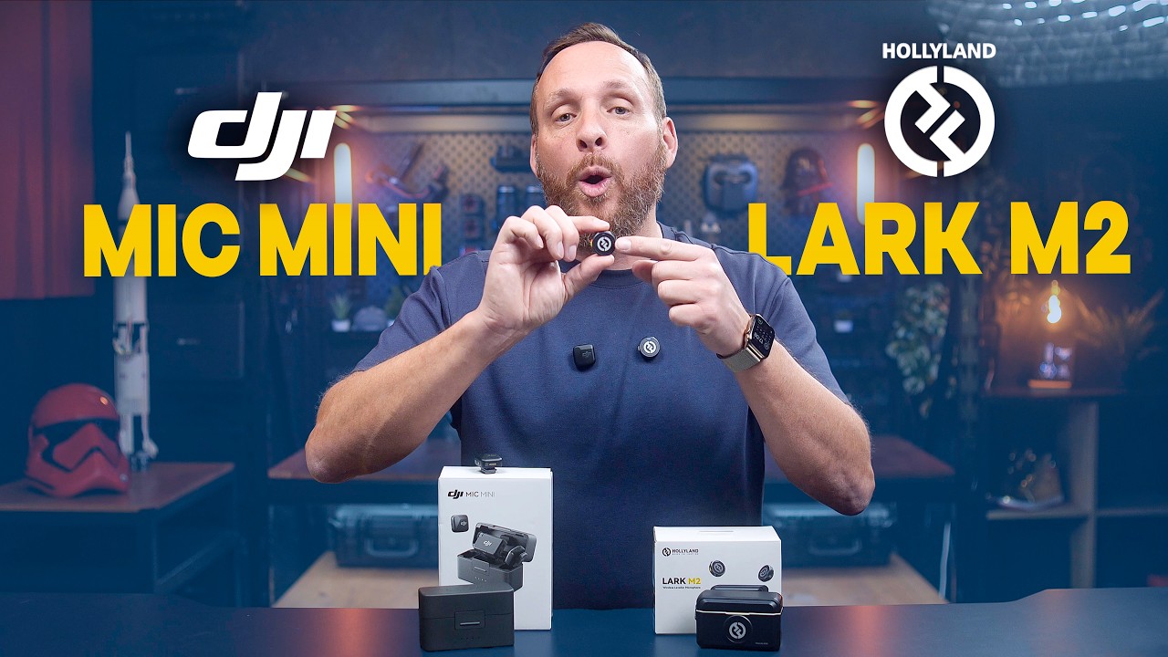 DJI MIC MINI vs HOLLYLAND LARK M2 : LE Micro Sans-Fil des Créateurs !