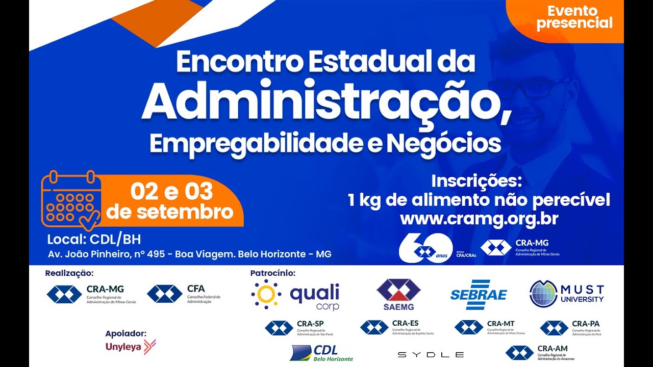 Encontro Estadual da Administração, Empregabilidade e Negócios | Dia 2