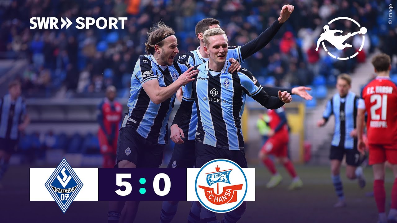 3. Liga: Befreiungsschlag für den SV Waldhof gegen Hansa Rostock | SWR Sport
