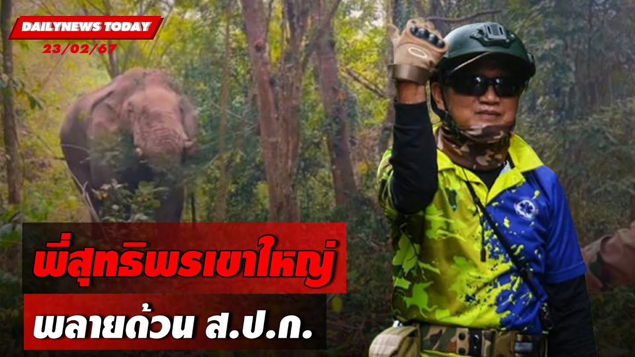 พี่สุทธิพรเขาใหญ่ พลายด้วน ส.ป.ก. | DAILYNEWSTODAY เดลินิวส์ 23/02/67