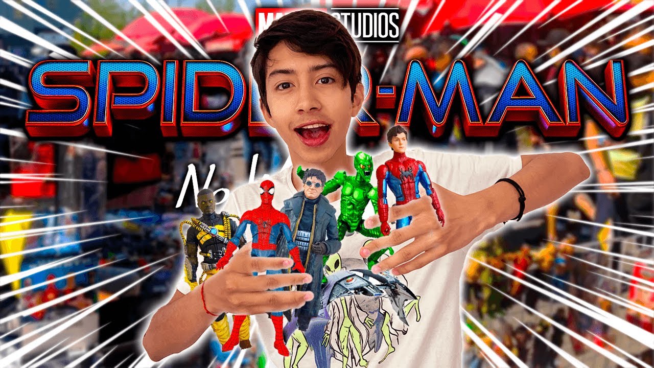 ¡BUSCANDO JUGUETES DE SPIDER MAN NO WAY HOME EN EL ROCK SHOW! - IVANSPIDEY