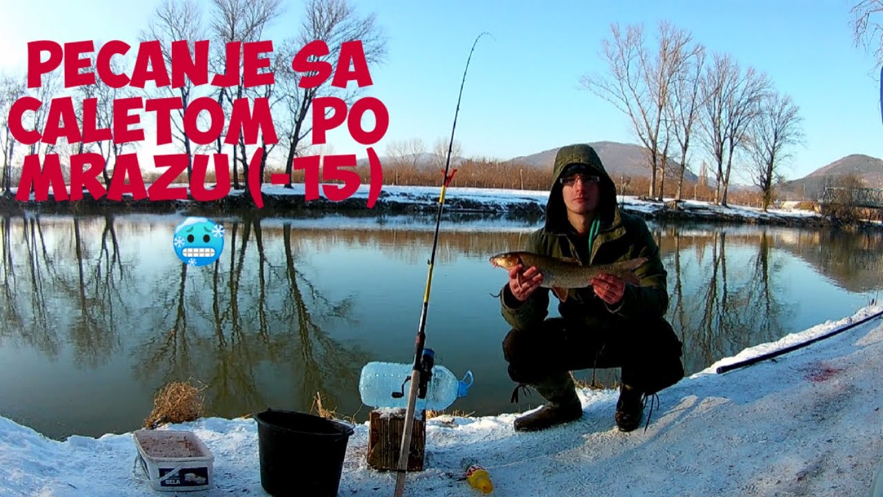 Pecanje mrene i skobalja po debelom mrazu  *(SA ĆALETOM  -15 STEPENI )