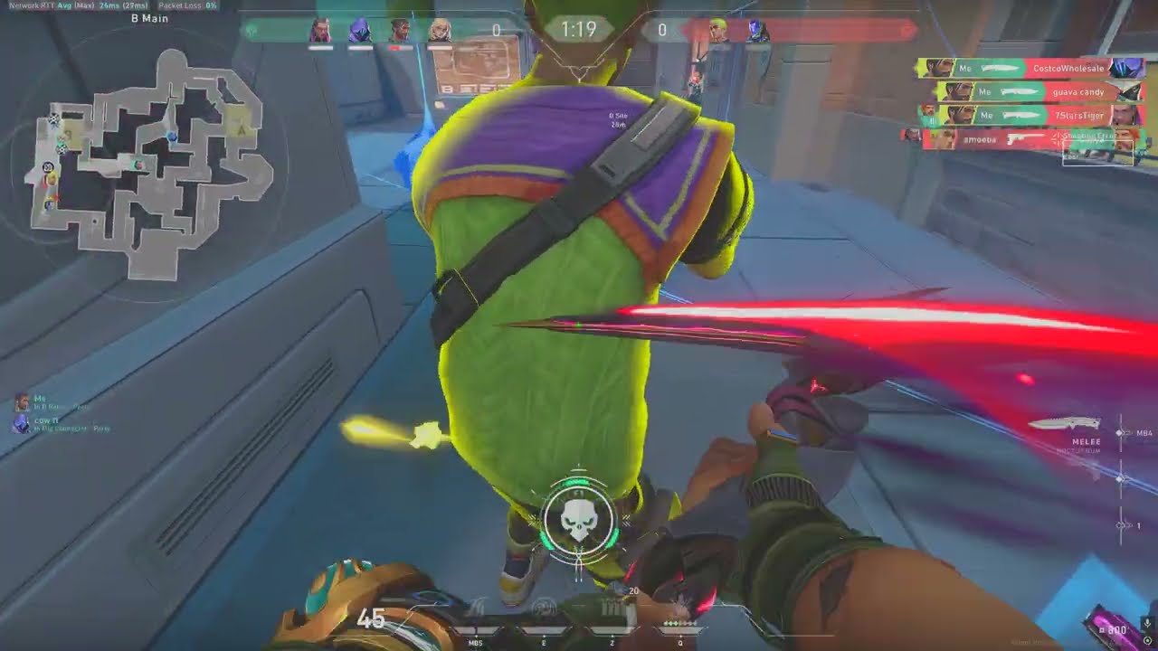 4k knife with nocturnum scythe