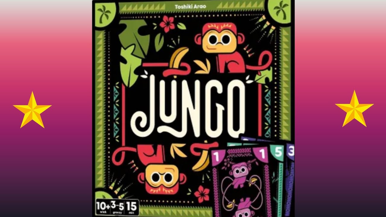 JUNGO 🐒 Zasady Gry + (cała rozgrywka)