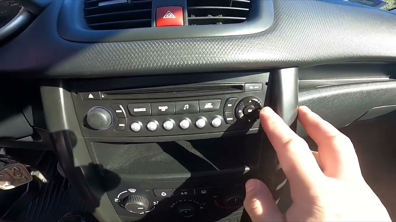 How to Manually Change Radio Station in Peugeot 207 ( 2006 – 2013 ) - Adjust Radio Station