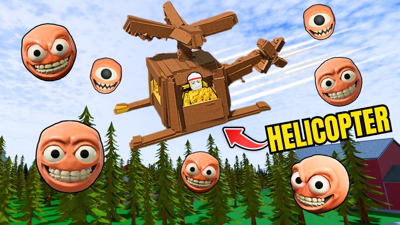 Строим вертолёт в Roblox GEF!