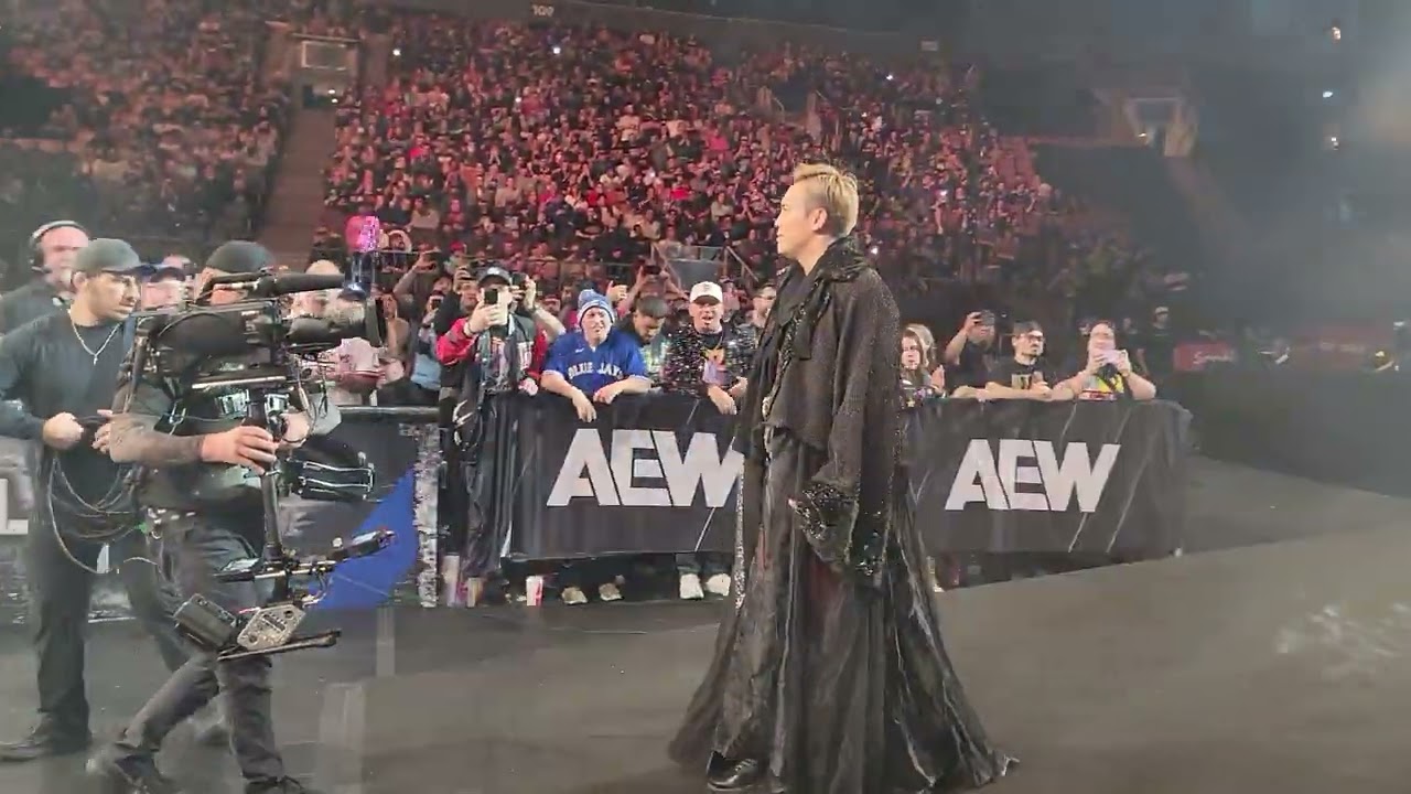 Okada Entrance, All Out 2025, Toronto