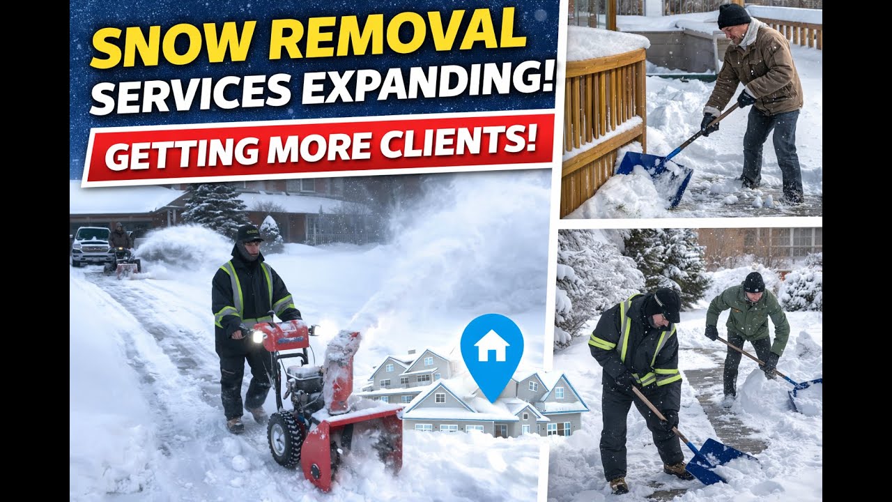 Growing a Snow Removal Business | Day in the Life