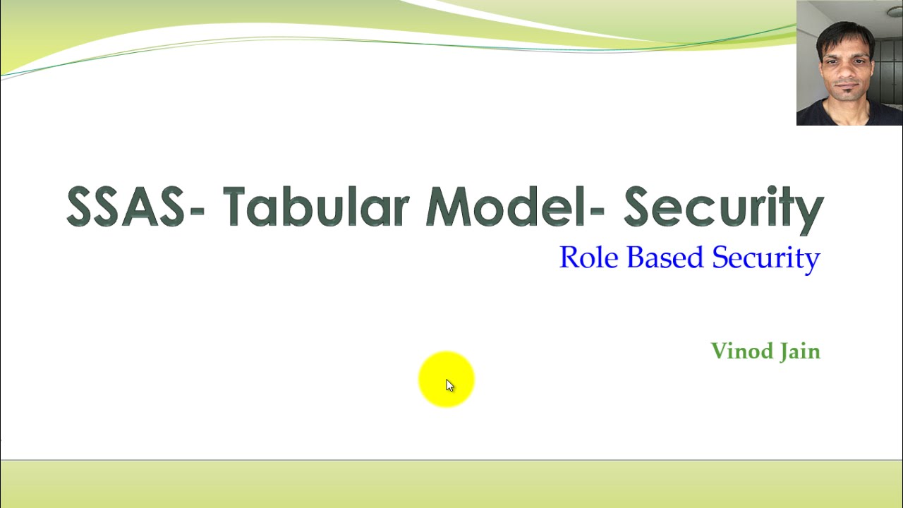 SSAS Tabular Model-Security-Part-1-Role Based Security