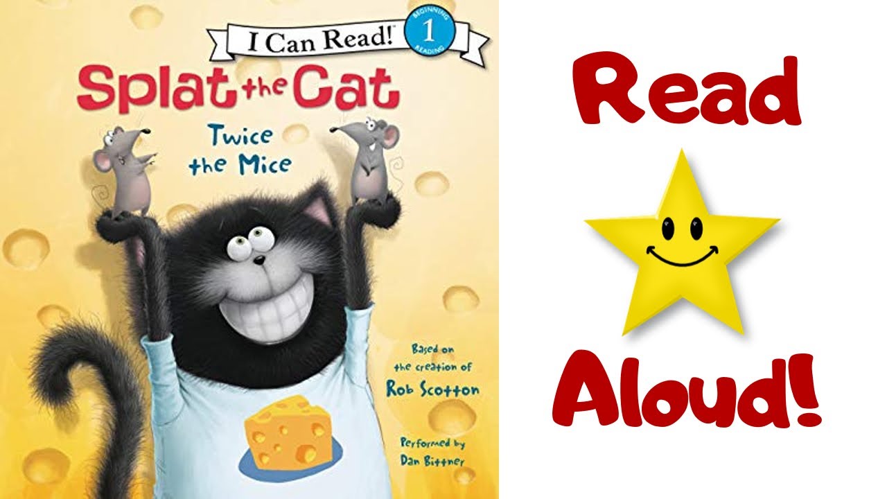 STORYTIME- Splat the Cat Twice the Mice - READ ALOUD Stories For Children!