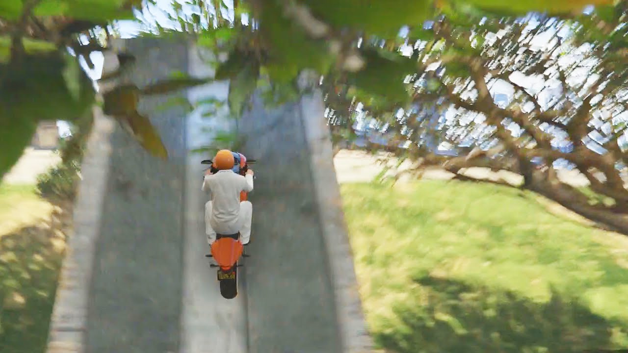 WEIRD BIKE STUNT RACES (GTA 5 Funny Moments)