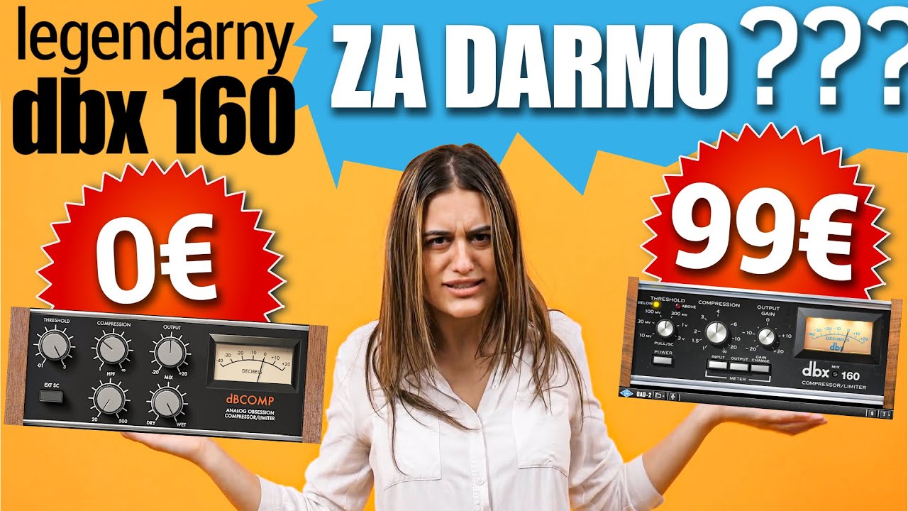 Legendarny dbx 160 ZA DARMO!
